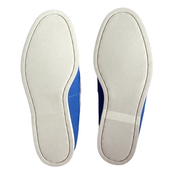 Club Room Elliott Blue/Green Boat Shoes - Picture 5 of 8